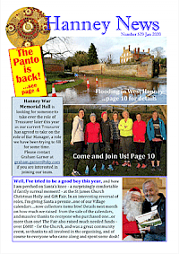 Hanney News January 2020 Edition Cover